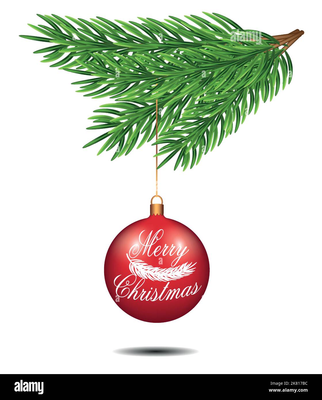 Green Christmas Tree Template
