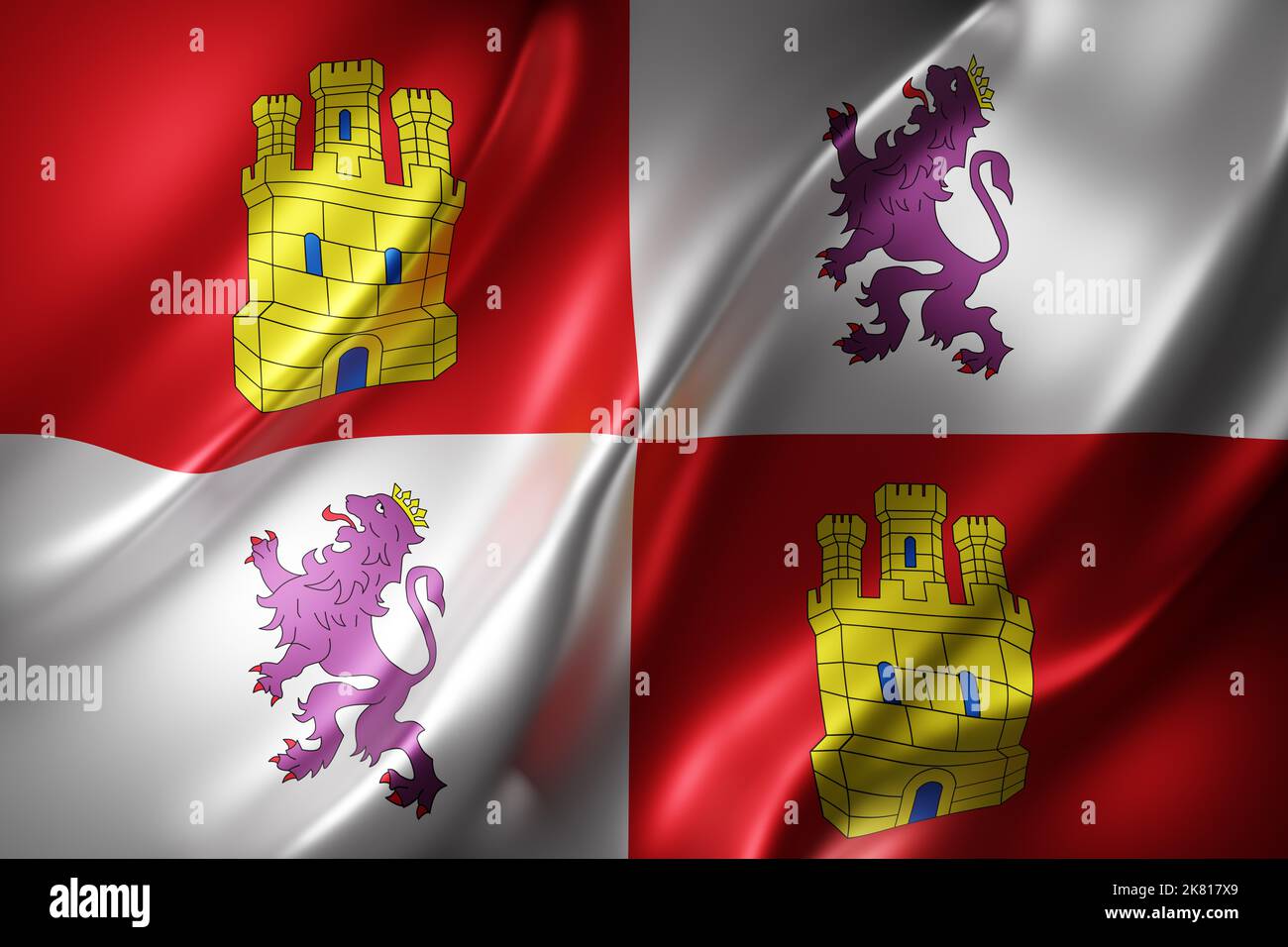 3d rendering castilla leon hi-res stock photography and images - Alamy