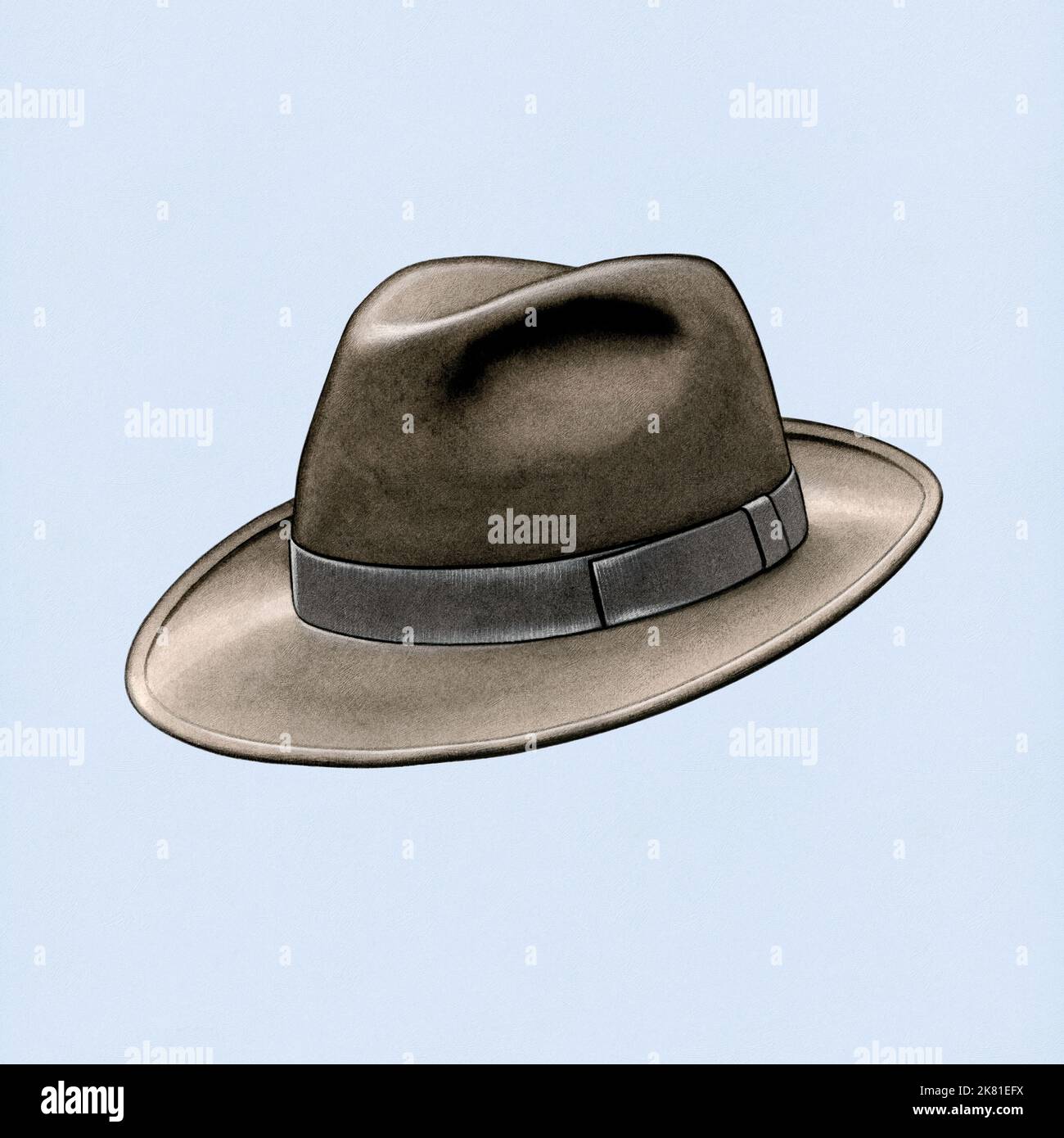 Old fashioned felt hat hi-res stock photography and images - Alamy