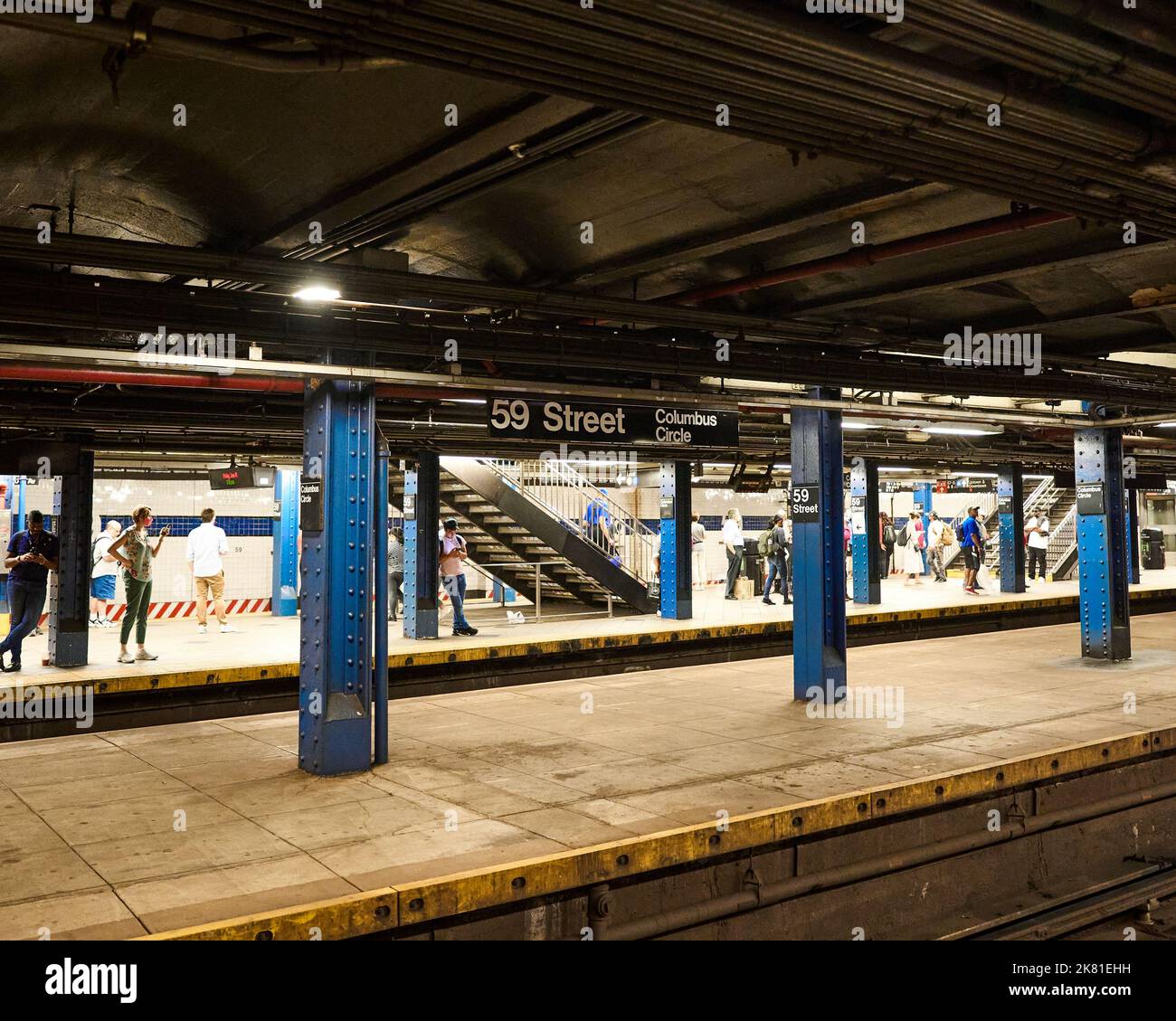 Columbus circle 59th street station hires stock photography and images