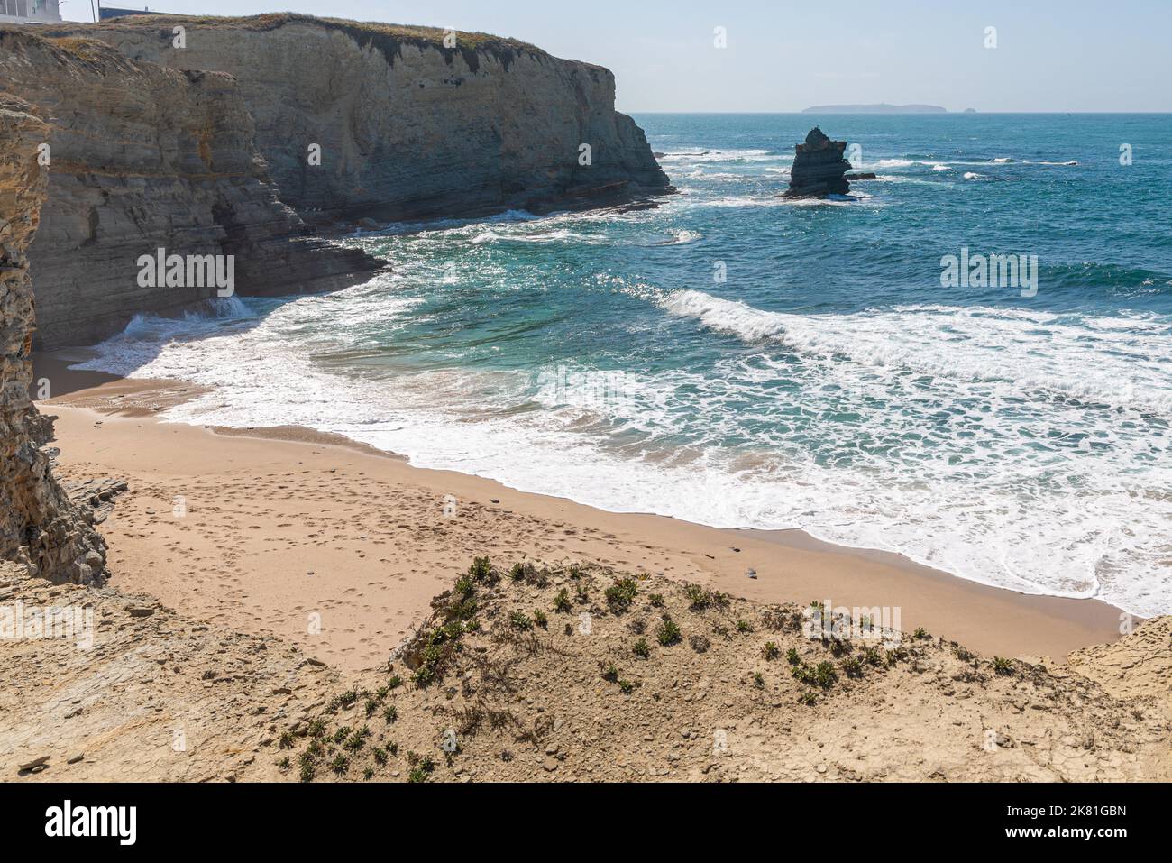 High angle view waves reaching hi-res stock photography and images - Alamy