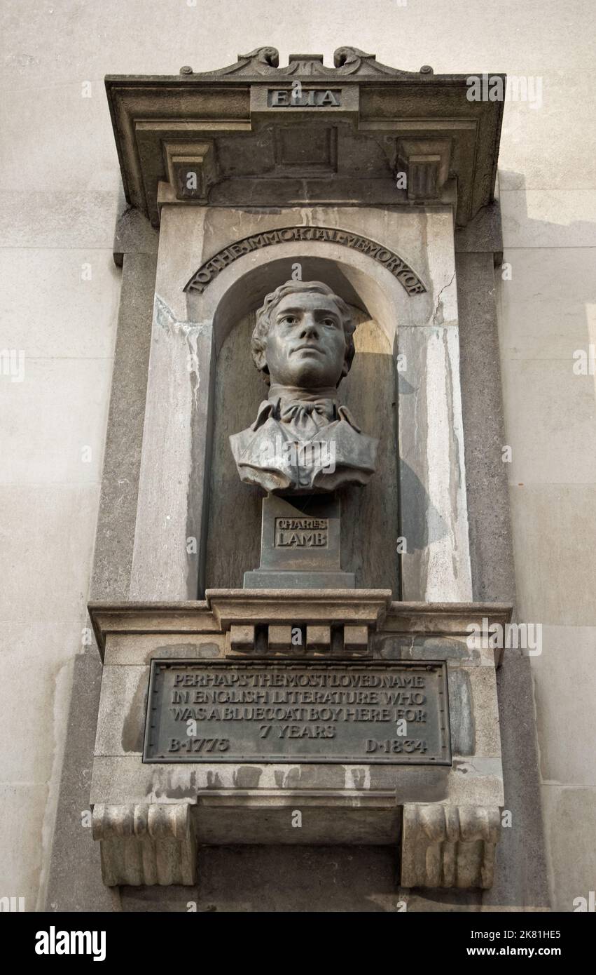 Charles Lamb (1775 - 1834) wrote the 'Tales from Shakespeare' with his sister Mary Lamb.  These have been read by millions of children. Stock Photo