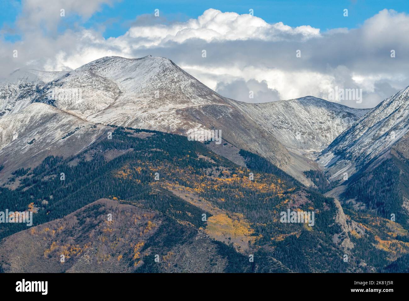 Blanca Mountain of the Sangre de Cristo mountain range in Colorado