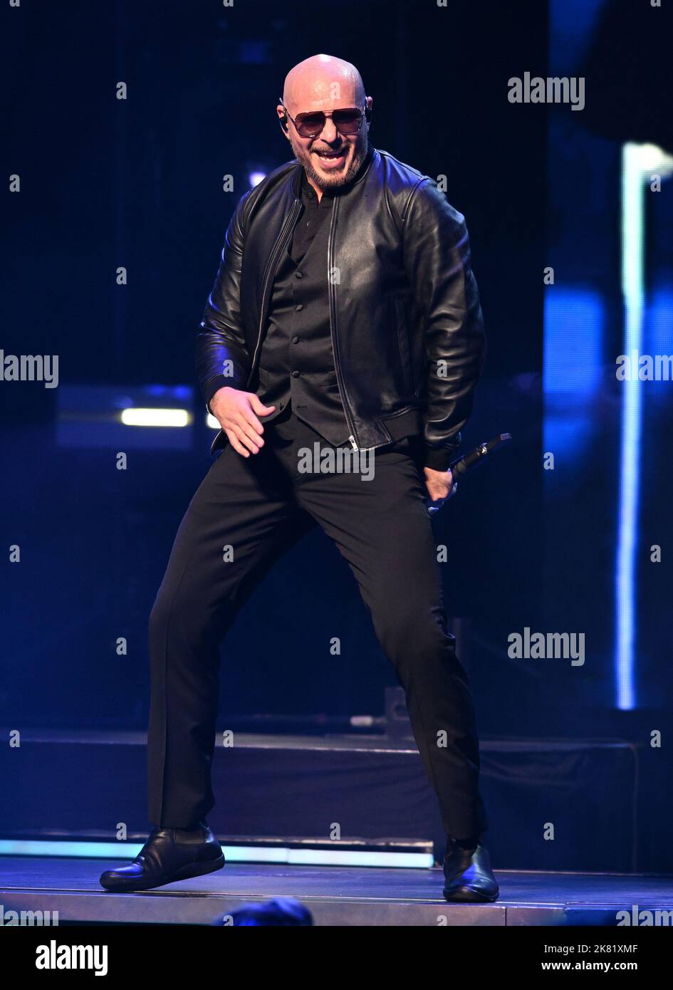 Hollywood FL, USA. 19th Oct, 2022. Pitbull performs during the Can't