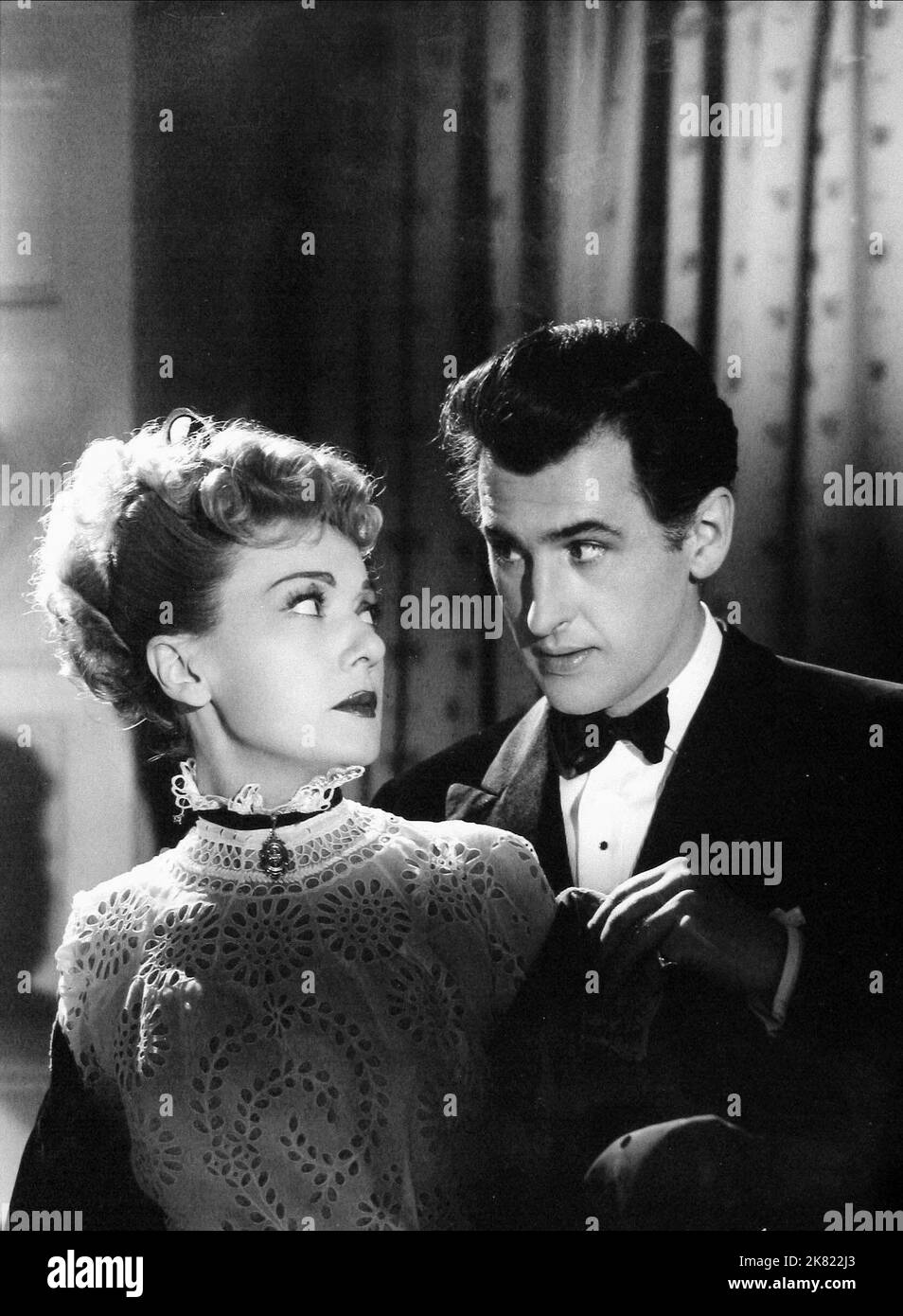Edwige Feuillere & Stewart Granger Film: Woman Hater (1944) Characters: Colette Marly, Lord Terence Datchett  Director: Terence Young 13 October 1948   **WARNING** This Photograph is for editorial use only and is the copyright of TWO CITIES and/or the Photographer assigned by the Film or Production Company and can only be reproduced by publications in conjunction with the promotion of the above Film. A Mandatory Credit To TWO CITIES is required. The Photographer should also be credited when known. No commercial use can be granted without written authority from the Film Company. Stock Photo