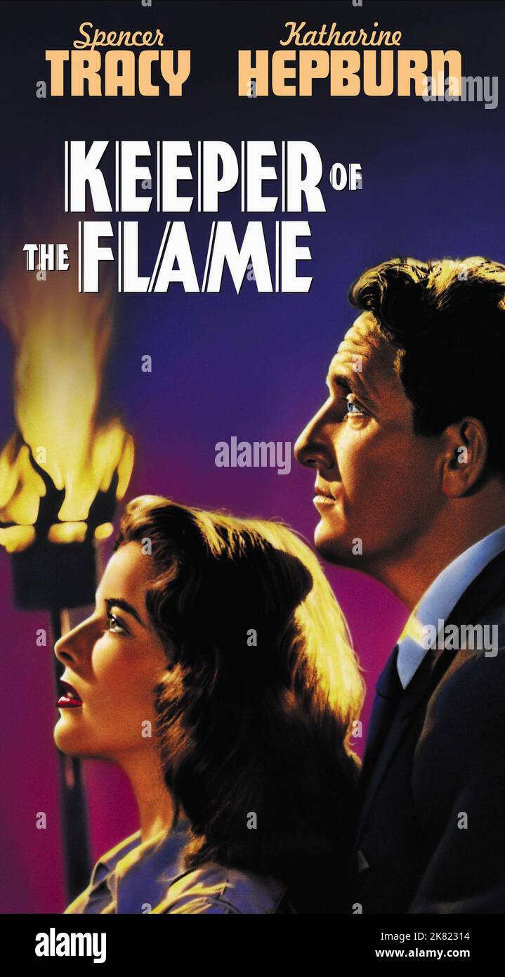 Poster keeper of the flame movie poster hi-res stock photography