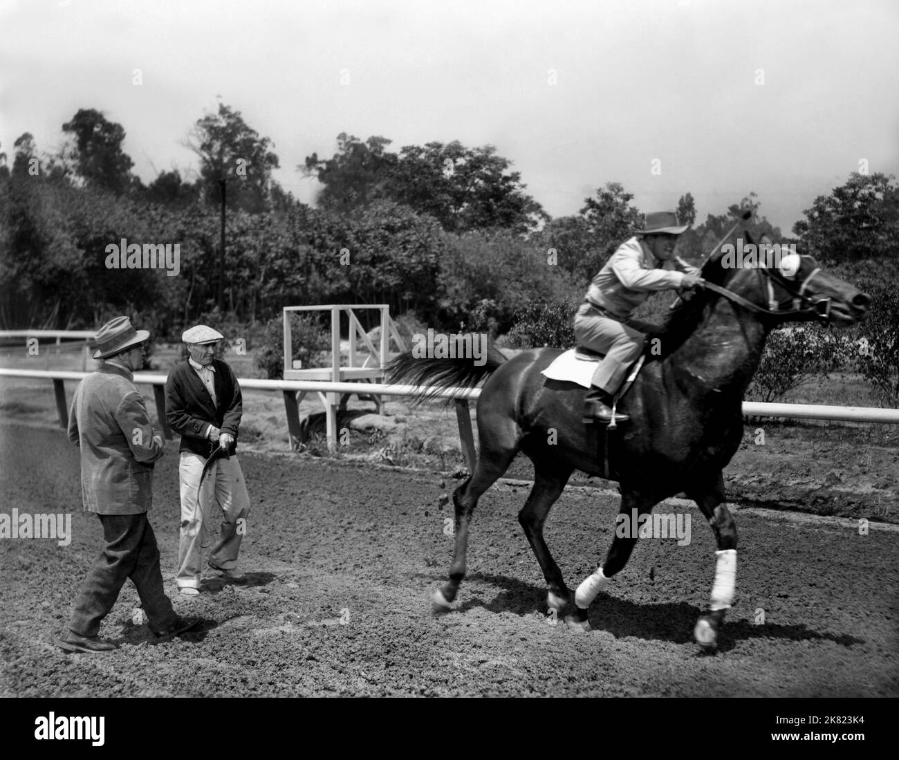 Seabiscuit Film: The Story Of Seabiscuit (1949) Characters: Himself (archive footage)  Director: David Butler 11 November 1949   **WARNING** This Photograph is for editorial use only and is the copyright of WARNER and/or the Photographer assigned by the Film or Production Company and can only be reproduced by publications in conjunction with the promotion of the above Film. A Mandatory Credit To WARNER is required. The Photographer should also be credited when known. No commercial use can be granted without written authority from the Film Company. Stock Photo