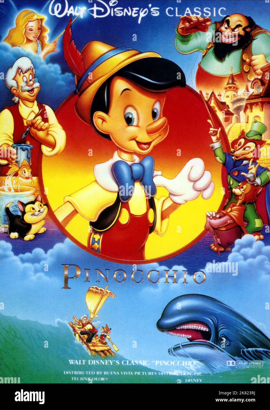 Pinocchio 1940 hi-res stock photography and images - Page 2 - Alamy