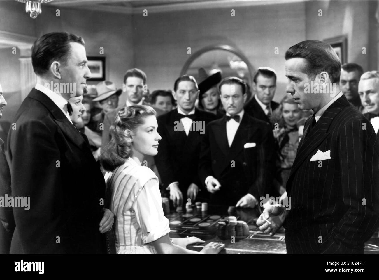 Lauren Bacall & Humphrey Bogart Film: The Big Sleep (USA 1946 ...