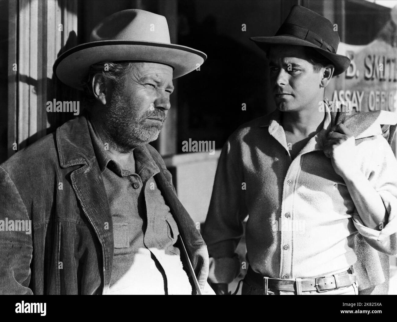 Edgar Buchanan & Glenn Ford Film Framed (1947) Characters Jeff