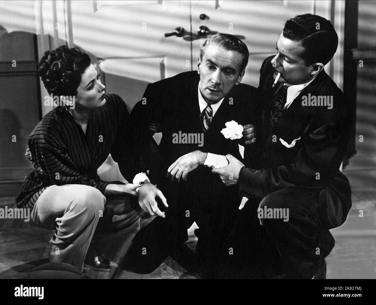 Gene Tierney, Clifton Webb & Dana Andrews Film: Laura (USA 1944 ...