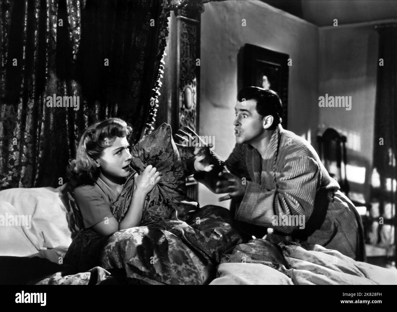Edwige Feuillere & Stewart Granger Film: Woman Hater (1948) Characters: Colette Marly, Lord Terence Datchett  Director: Terence Young 13 October 1948   **WARNING** This Photograph is for editorial use only and is the copyright of TWO CITIES and/or the Photographer assigned by the Film or Production Company and can only be reproduced by publications in conjunction with the promotion of the above Film. A Mandatory Credit To TWO CITIES is required. The Photographer should also be credited when known. No commercial use can be granted without written authority from the Film Company. Stock Photo