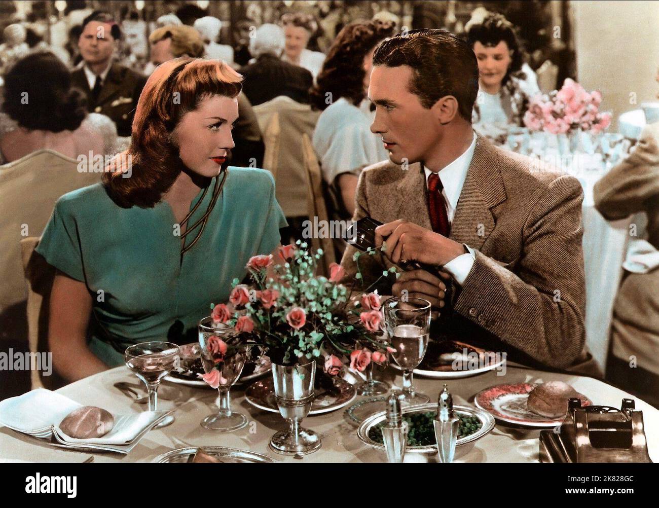 Esther Williams & Henry Travers Film Thrill Of Romance (1947