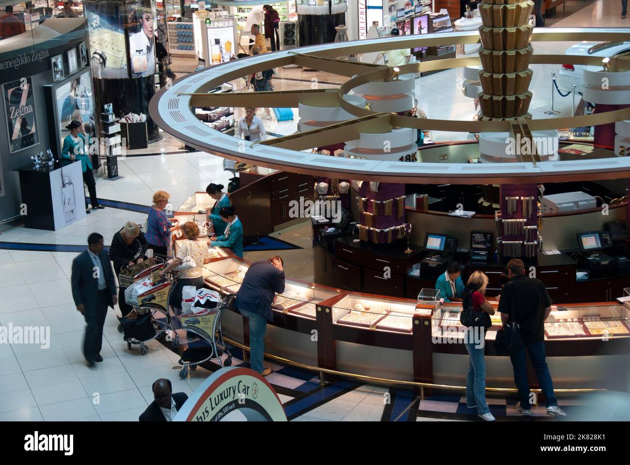 Dubai, United Arab Emirates Tourists Shopping, International Airport
