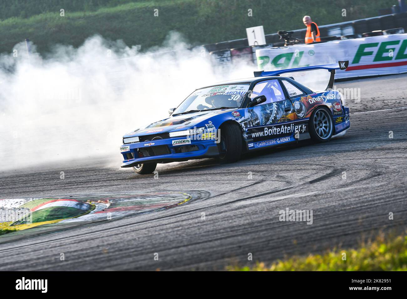 The spectacle of drifting all sideways, motorsport that thrills with