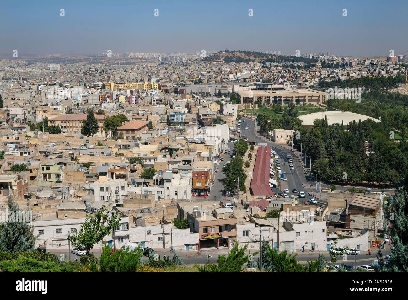 Urfa, officially known as Şanlıurfa is a city in southeastern Turkey and the capital of Şanlıurfa Province. Stock Photo