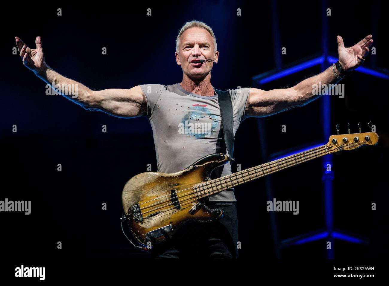 Sting performing live in Oslo on 19 October 2022 Stock Photo