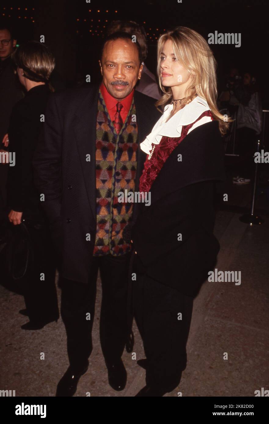 Quincy jones and nastassja kinski hi-res stock photography and images ...