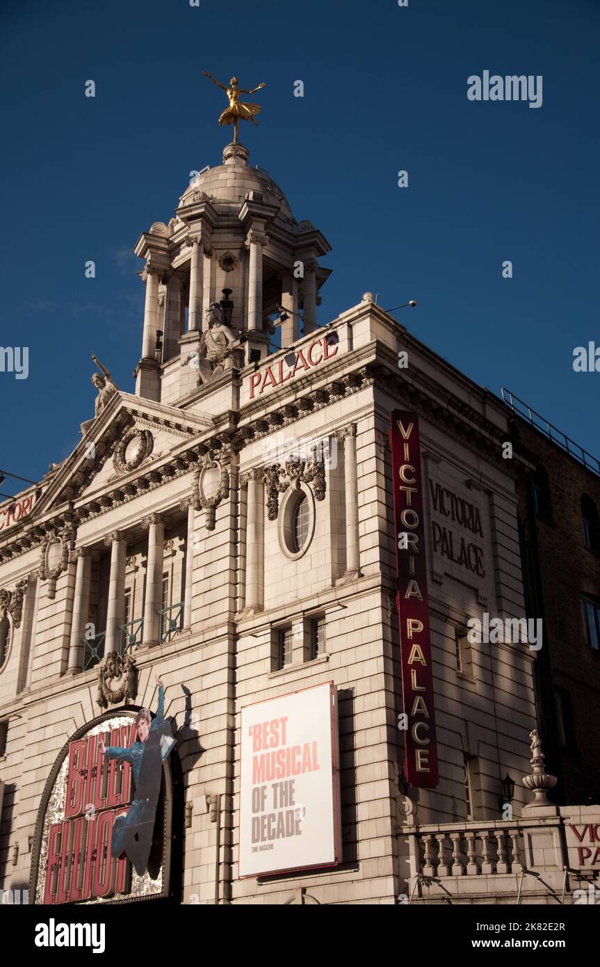Victoria Palace Theatre, Victoria, London, UK. Theatre near Victoria