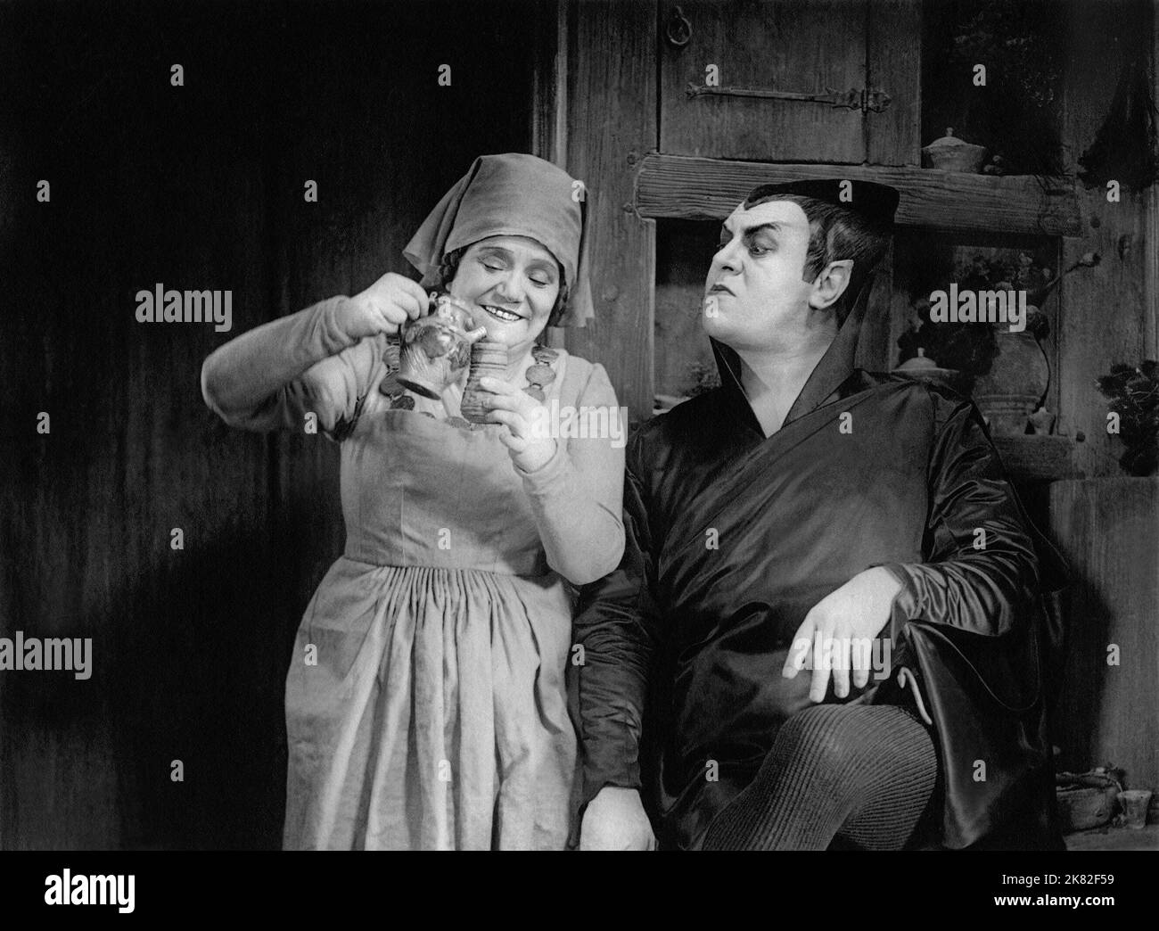 Yvette Guilbert, Emil Jannings Film Faust: A German Folk Legend (1926 ...