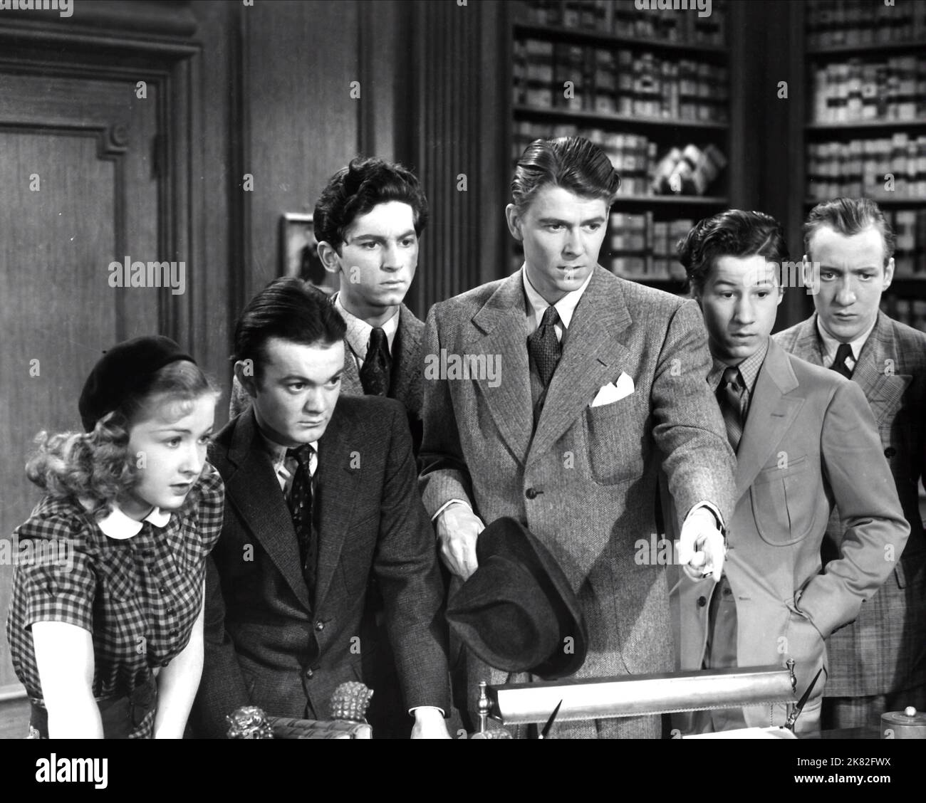 Ronald Reagan Film The Angels Wash Their Faces (USA 1939) Characters