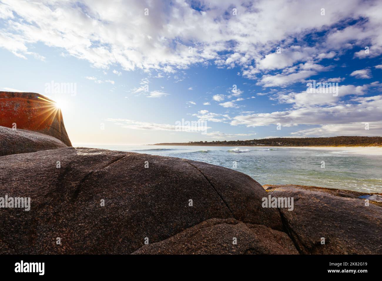 Binalong Bay Beach in Tasmania Australia Stock Photo Alamy