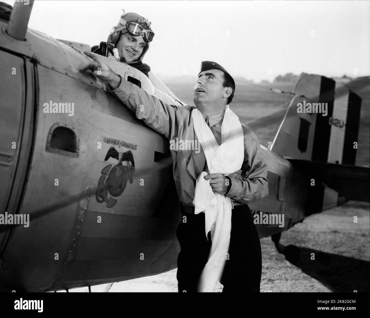 James Cagney & Pat O'Brien Film Devil Dogs Of The Air (1934