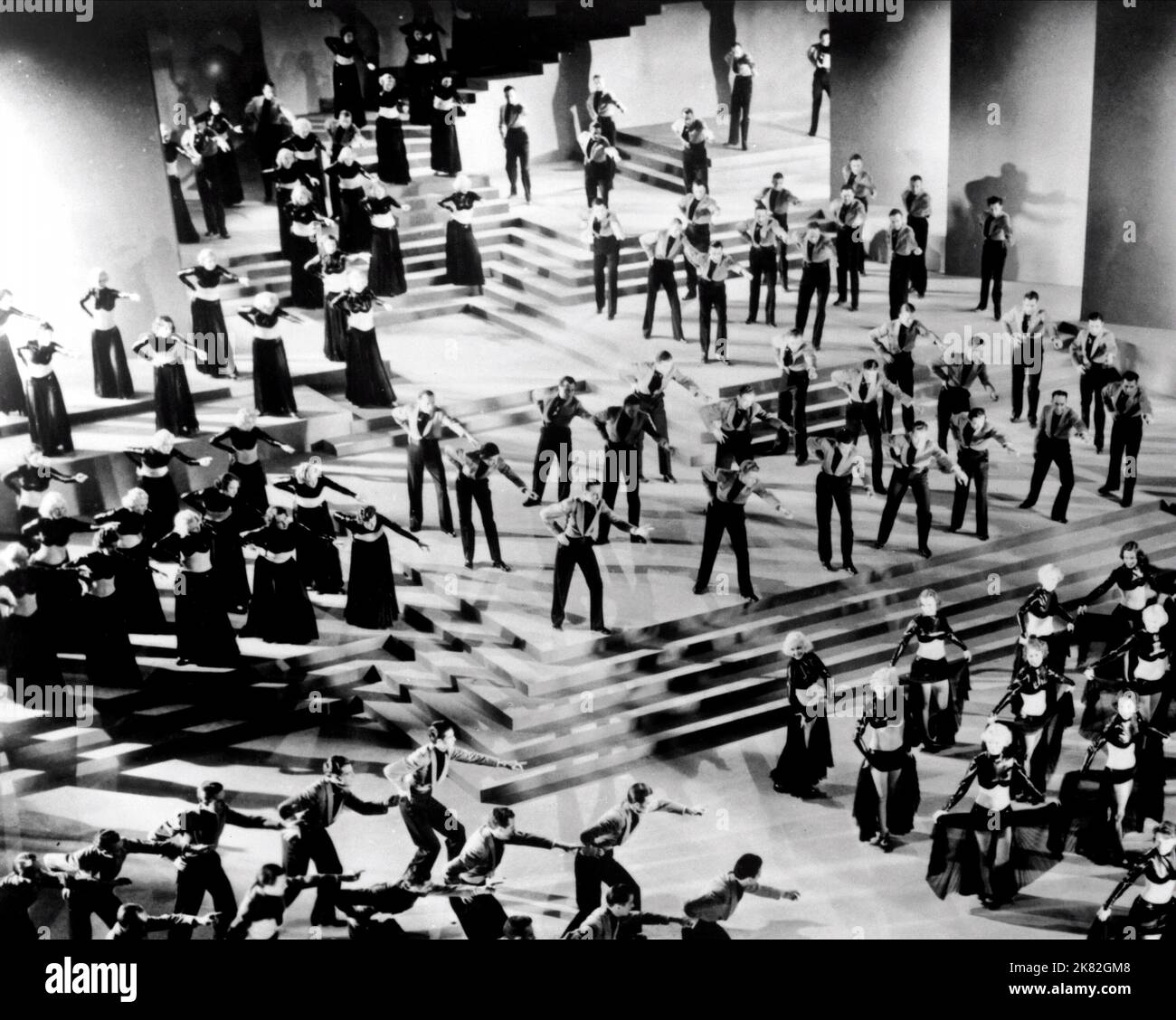 Gold Diggers of 1933, a scene still of a Busby Berkeley pro…