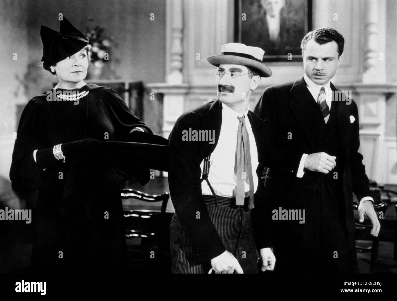 Groucho Marx Film: A Day At The Races (1936) Characters: Dr. Hugo Z. Hackenbush  Director: Sam Wood 11 June 1937   **WARNING** This Photograph is for editorial use only and is the copyright of MGM and/or the Photographer assigned by the Film or Production Company and can only be reproduced by publications in conjunction with the promotion of the above Film. A Mandatory Credit To MGM is required. The Photographer should also be credited when known. No commercial use can be granted without written authority from the Film Company. Stock Photo
