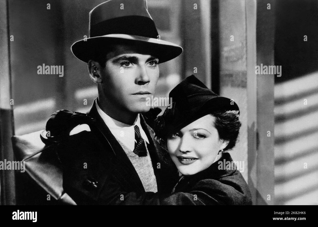 Henry Fonda & Sylvia Sidney Film: You Only Live Once (1937) Characters: Eddie Taylor & Joan Graham Taylor  Director: Fritz Lang 29 January 1937   **WARNING** This Photograph is for editorial use only and is the copyright of UNITED ARTISTS and/or the Photographer assigned by the Film or Production Company and can only be reproduced by publications in conjunction with the promotion of the above Film. A Mandatory Credit To UNITED ARTISTS is required. The Photographer should also be credited when known. No commercial use can be granted without written authority from the Film Company. Stock Photo