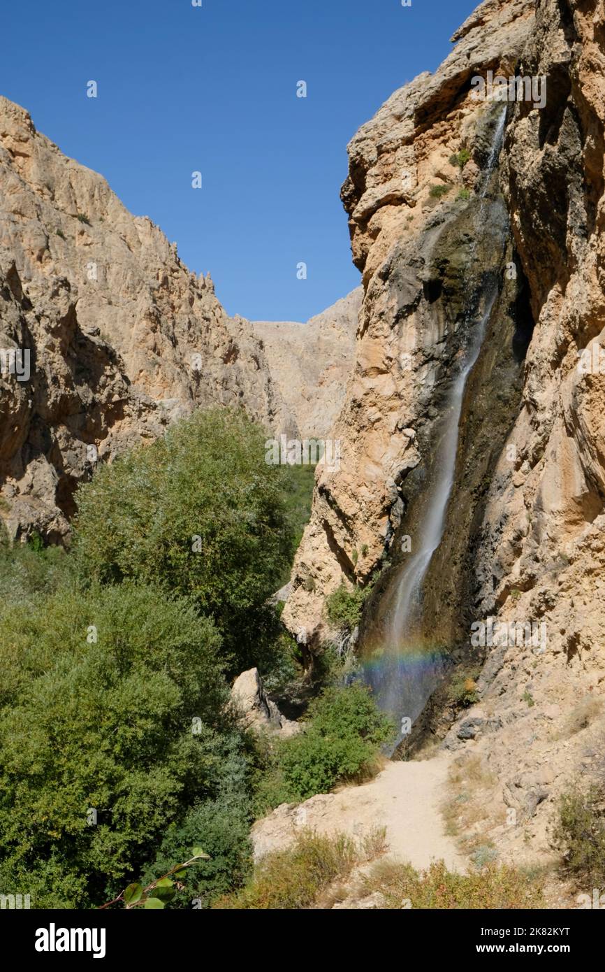 Sugul Valley is one of the important natural beauties worth seeing in Sivas. Stock Photo