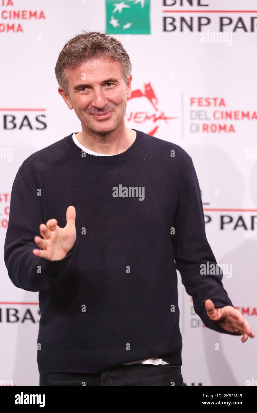 Rome, Italy. 20th Oct, 2022. Valentino Picone poses for the photocall of the movie 'La stranezza' at the opening of Rome Film Fest at Auditorium Parco della Musica. Credit: SOPA Images Limited/Alamy Live News Stock Photo
