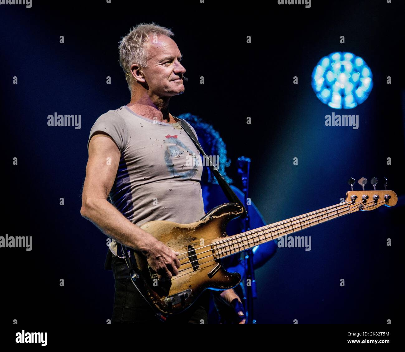 Sting performing live in Oslo on 19 October 2022 Stock Photo