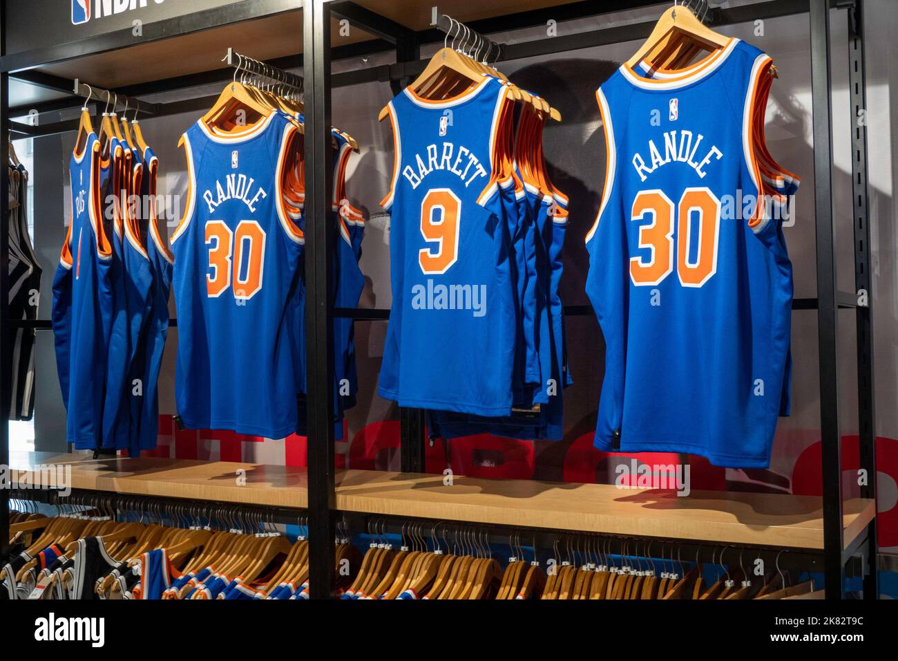 NBA Store on Fifth Avenue, NYC, USA Stock Photo - Alamy