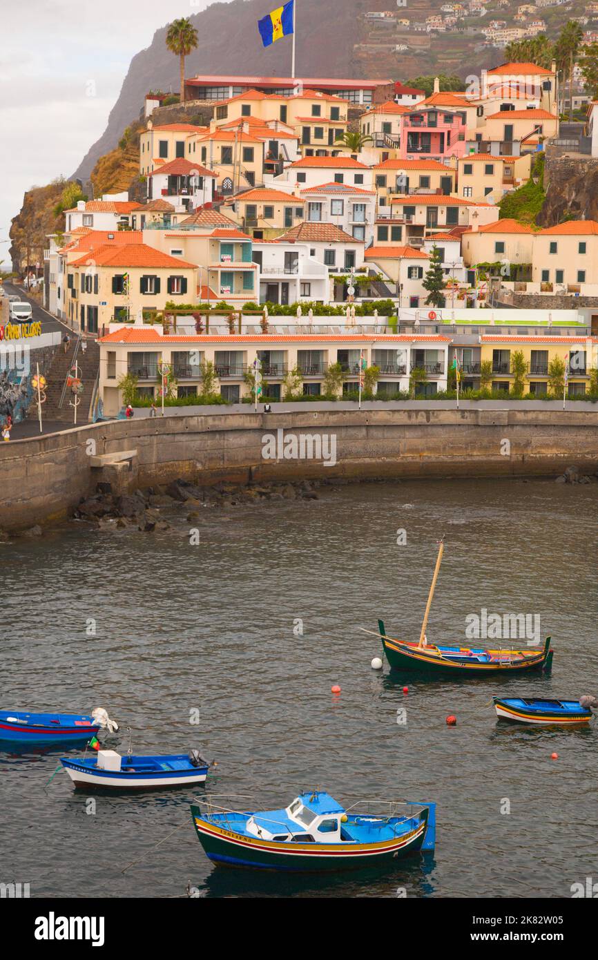 Portugal, Madeira, Camara de Lobos, fishing village Stock Photo Alamy