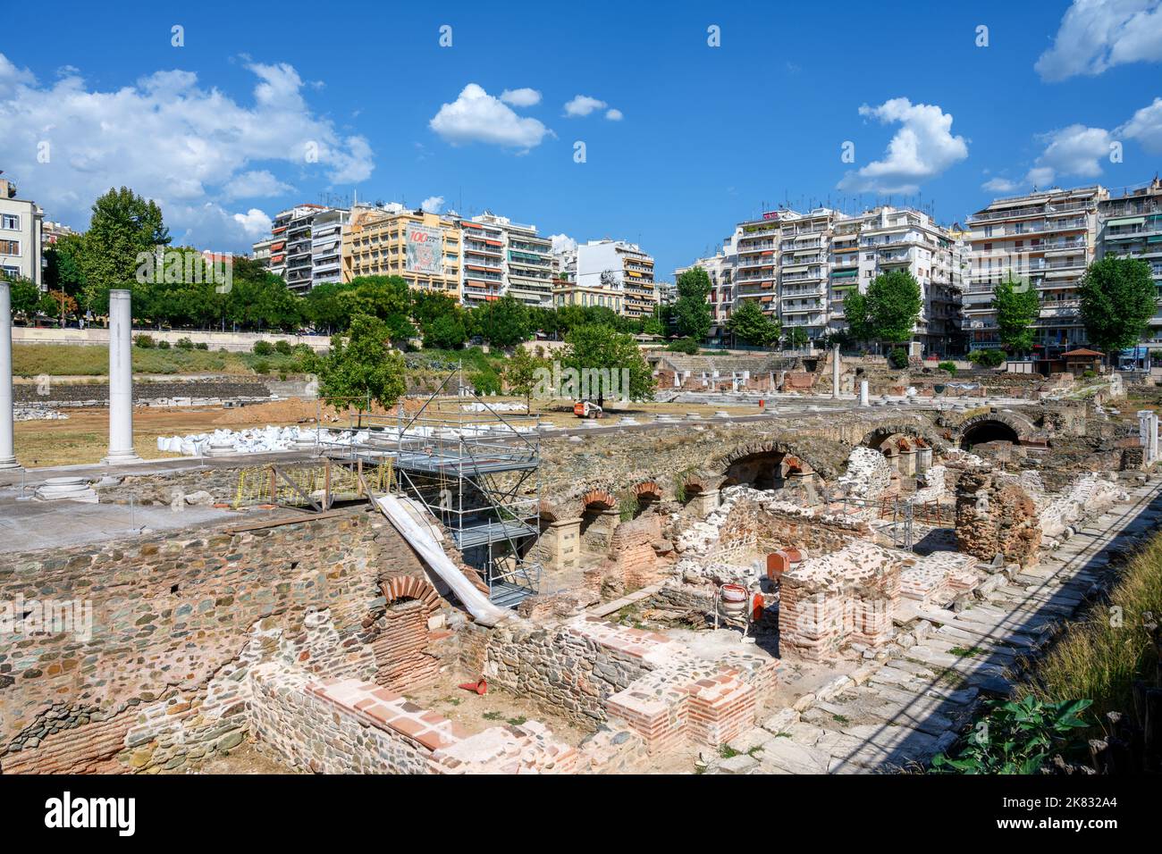 Greek forum hi-res stock photography and images - Alamy