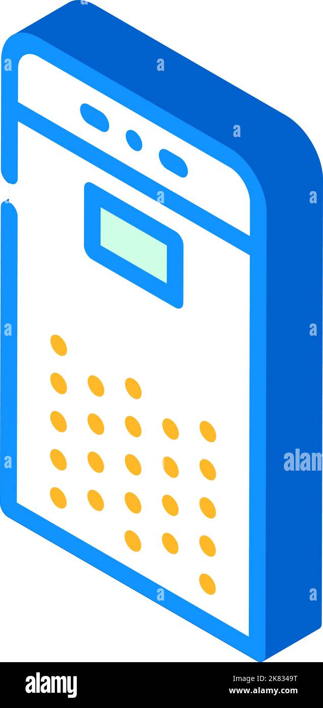 room air cleaner isometric icon vector illustration Stock Vector Image ...