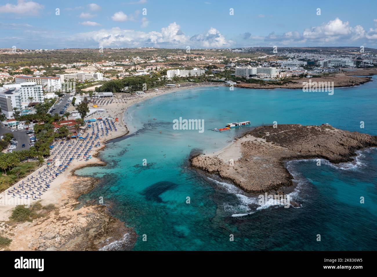 Aerial View Of Nissi Beach Ayia Napa Cyprus Stock Photo Alamy aerial-view-of-nissi-beach-ayia-napa-cyprus-stock-photo-alamy