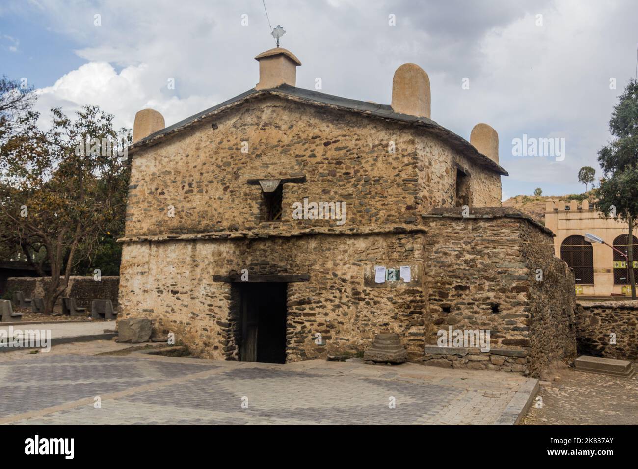 Old stone church in Axum, Ethiopia Stock Photo - Alamy