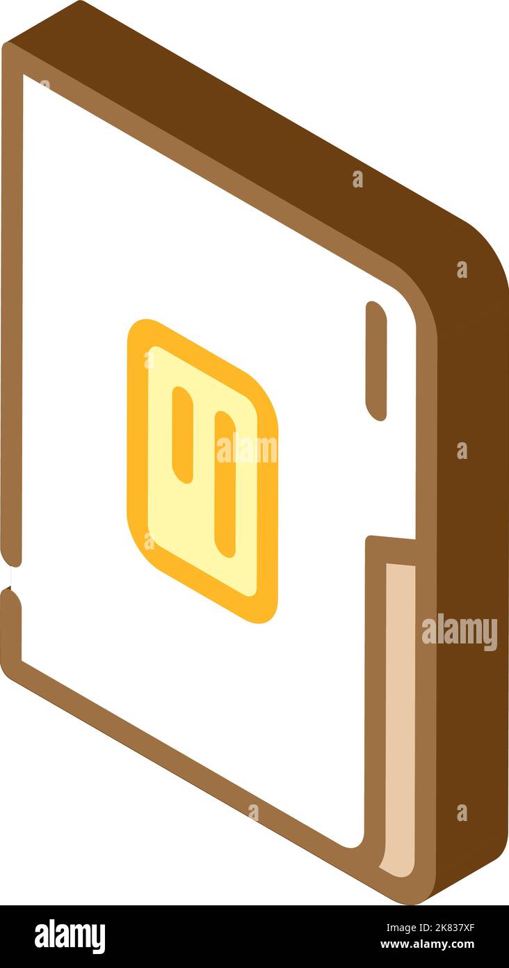 paper folder isometric icon vector illustration Stock Vector Image ...