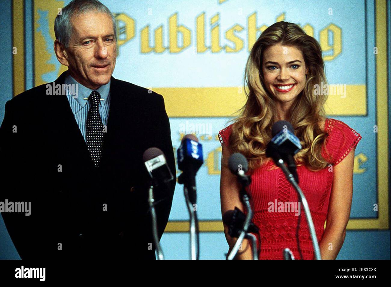 Barry Newman & Denise Richards Film: Good Advice (2001) Characters: Donald Simpson & Cindy Styne  01 November 2001   **WARNING** This Photograph is for editorial use only and is the copyright of HBO and/or the Photographer assigned by the Film or Production Company and can only be reproduced by publications in conjunction with the promotion of the above Film. A Mandatory Credit To HBO is required. The Photographer should also be credited when known. No commercial use can be granted without written authority from the Film Company. Stock Photo