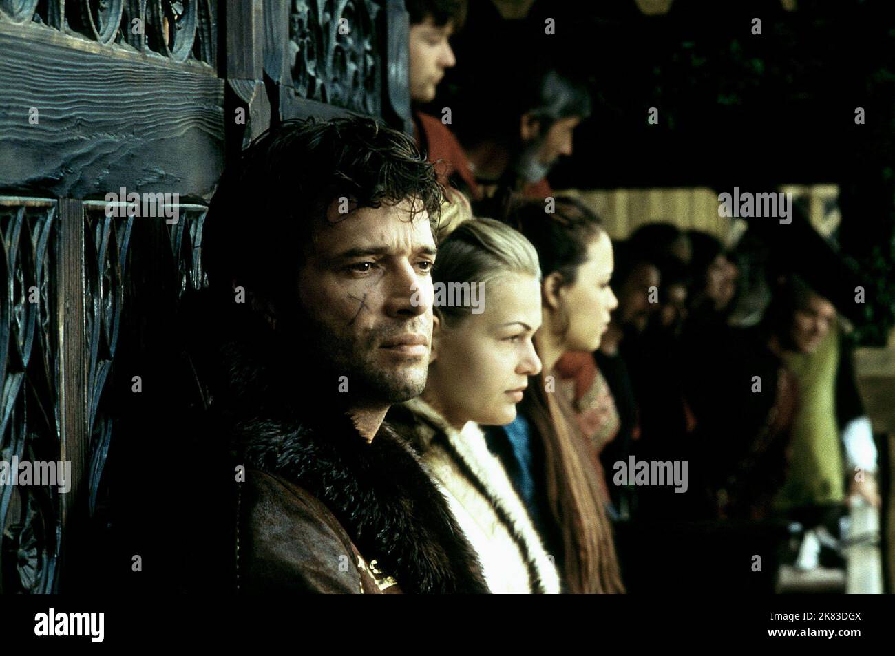 James Purefoy Film: A Knight'S Tale (USA 2001) Characters: Sir Thomas Colville  Director: Brian Helgeland 08 March 2001   **WARNING** This Photograph is for editorial use only and is the copyright of COLUMBIA and/or the Photographer assigned by the Film or Production Company and can only be reproduced by publications in conjunction with the promotion of the above Film. A Mandatory Credit To COLUMBIA is required. The Photographer should also be credited when known. No commercial use can be granted without written authority from the Film Company. Stock Photo