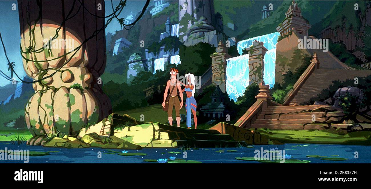 Milo thatch princess kida atlantis hi-res stock photography and images -  Alamy, image size:1300x664