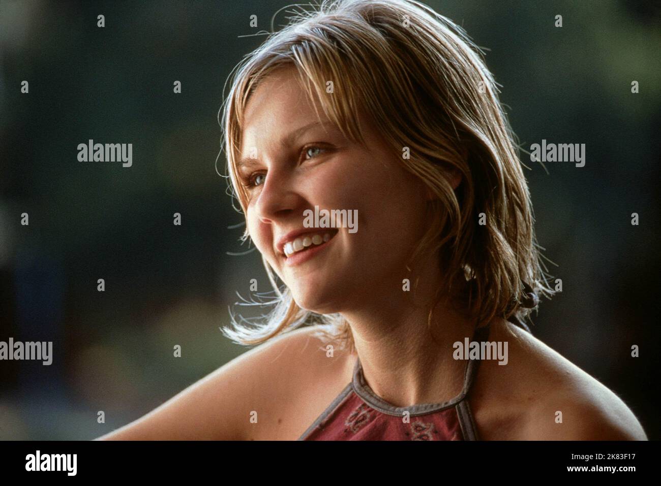 Kirsten Dunst Film: Crazy/Beautiful (2001) Characters: Nicole  Director: John Stockwell 28 June 2001   **WARNING** This Photograph is for editorial use only and is the copyright of WALT DISNEY and/or the Photographer assigned by the Film or Production Company and can only be reproduced by publications in conjunction with the promotion of the above Film. A Mandatory Credit To WALT DISNEY is required. The Photographer should also be credited when known. No commercial use can be granted without written authority from the Film Company. Stock Photo