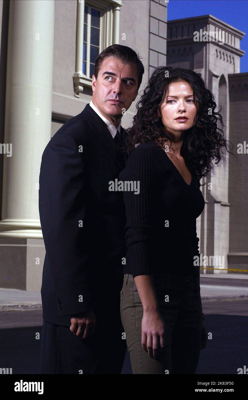 Chris Noth & Jill Hennessy Television: Crossing Jordan (TV-Serie) Characters: Officer Hansel (2 episodes, 2007), Dr. Jordan Cavanaugh  Usa 2001-2007, / Episode 1.08 & 1.09: 'Lebendig Begraben, Teil 1 & 2' (Digger: Part 1 & Part 2, Dir. Ian Toynton/Allan Arkush, 2001) 24 September 2001   **WARNING** This Photograph is for editorial use only and is the copyright of NBC and/or the Photographer assigned by the Film or Production Company and can only be reproduced by publications in conjunction with the promotion of the above Film. A Mandatory Credit To NBC is required. The Photographer should also Stock Photo