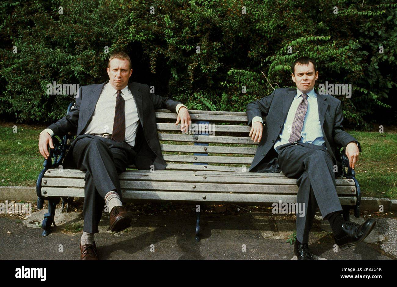 Mark Williams & Kevin Eldon Film High Heels And Low Lifes (2001