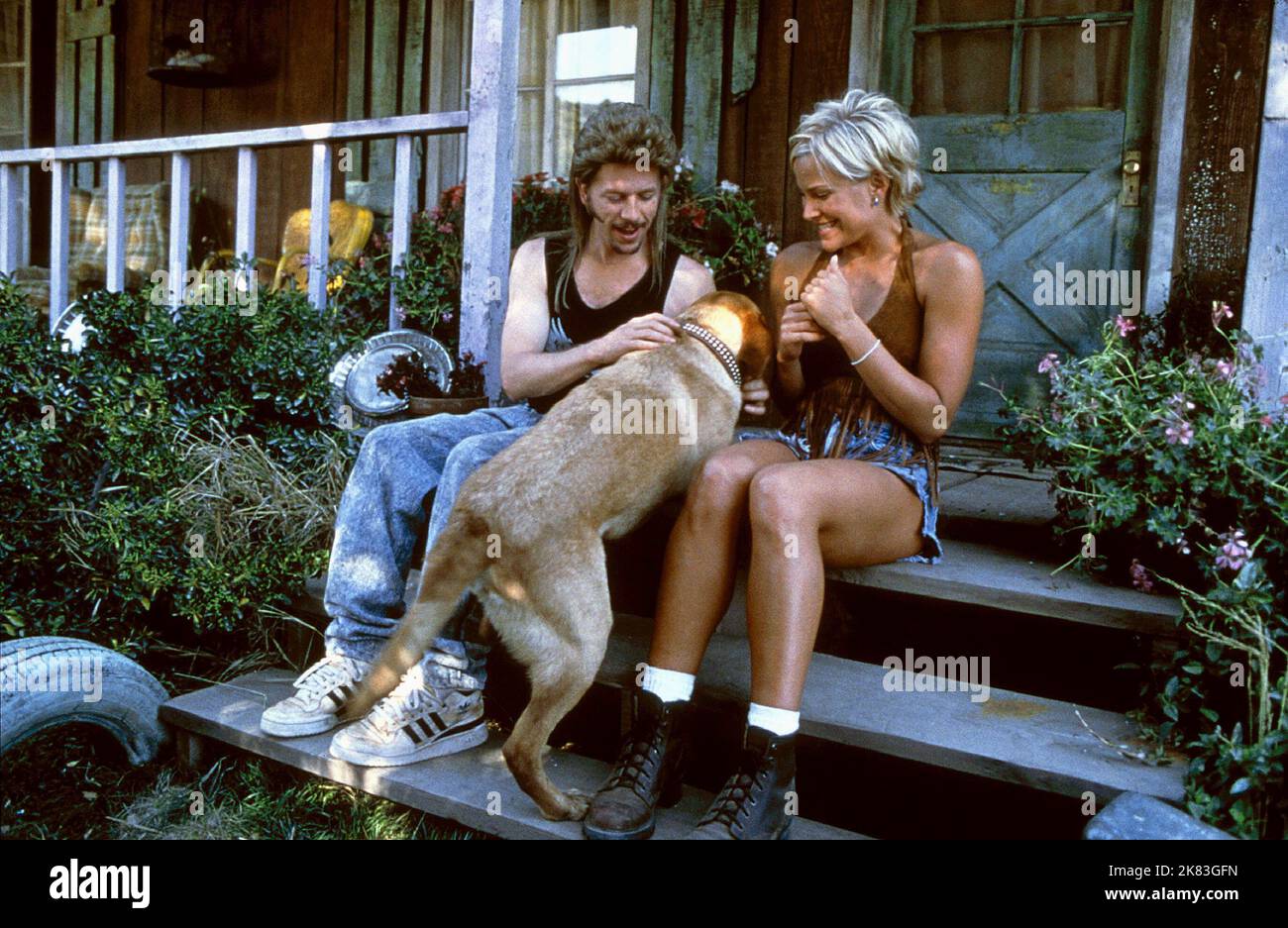 David Spade & Brittany Daniel Film Joe Dirt (2001) Characters Joe