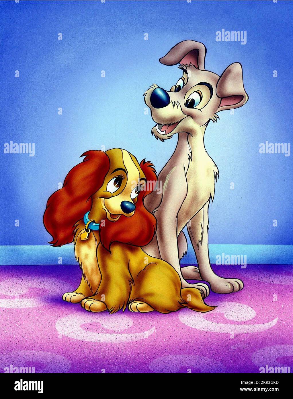 Lady & Tramp Film: Lady And The Tramp Ii: Scamp'S Adventure; Lady And The Tramp 2: Scamp'S Adventure (USA/AUS 2001)   Regie: Darrell Rooney & Jeannine Roussel, Director: Darrell Rooney, J Roussel 18 February 2001   **WARNING** This Photograph is for editorial use only and is the copyright of WALT DISNEY PICTURES and/or the Photographer assigned by the Film or Production Company and can only be reproduced by publications in conjunction with the promotion of the above Film. A Mandatory Credit To WALT DISNEY PICTURES is required. The Photographer should also be credited when known. No commercial Stock Photo