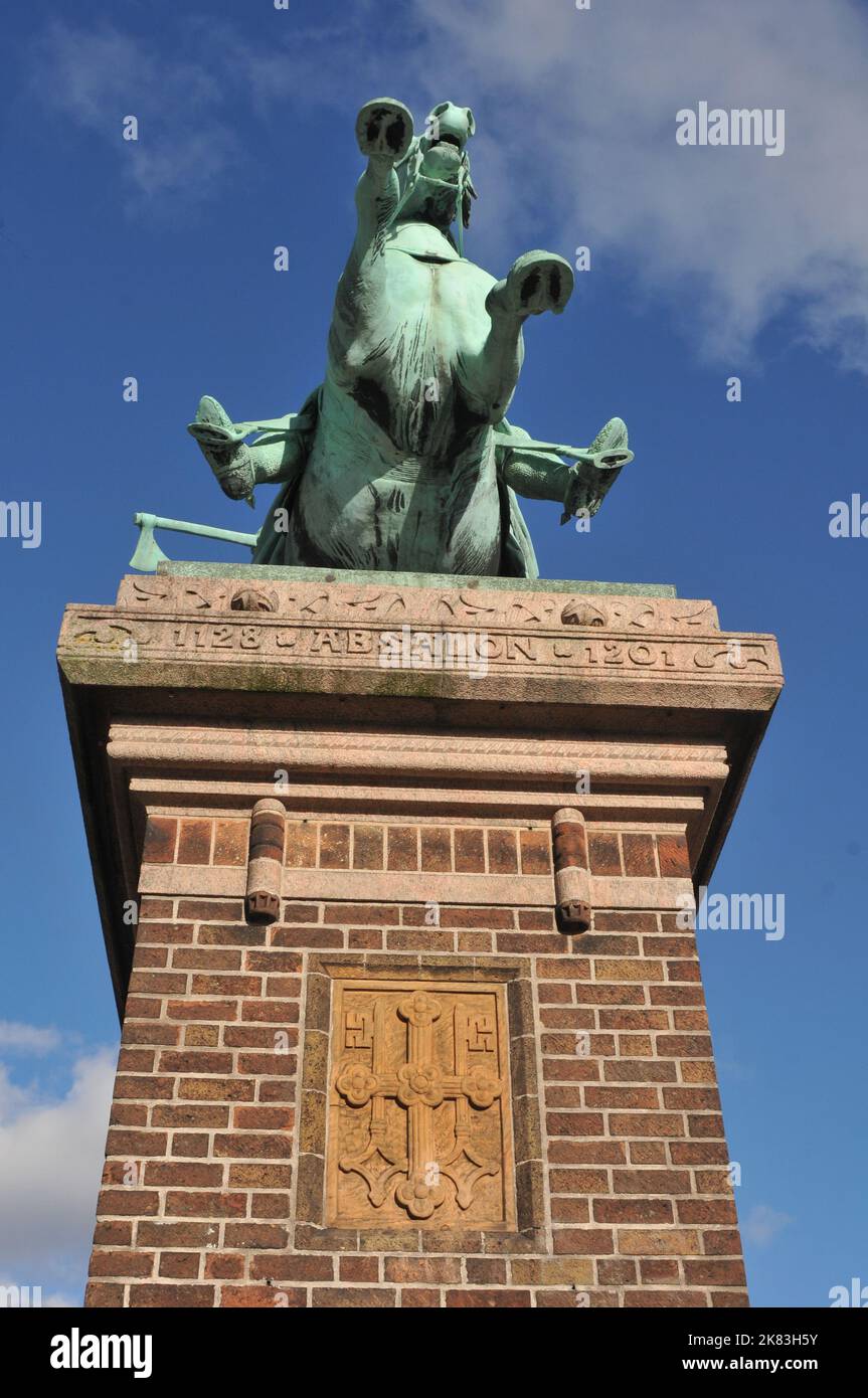 Statue of bishp absalon hi-res stock photography and images - Alamy