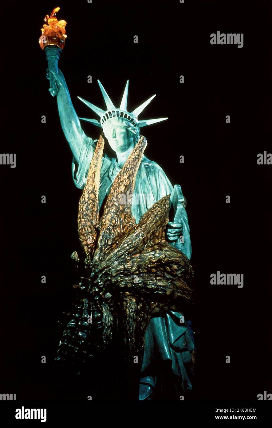 Octopus Ii Giant Octopus Climbs Statue Of Liberty Film: Octopus 2: River Of Fear ...
